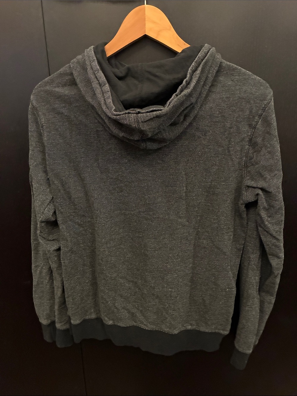 2/$40!! Pact 100% organic cotton hoodie  Pullover black. Men’s Small. - Picture 8 of 16